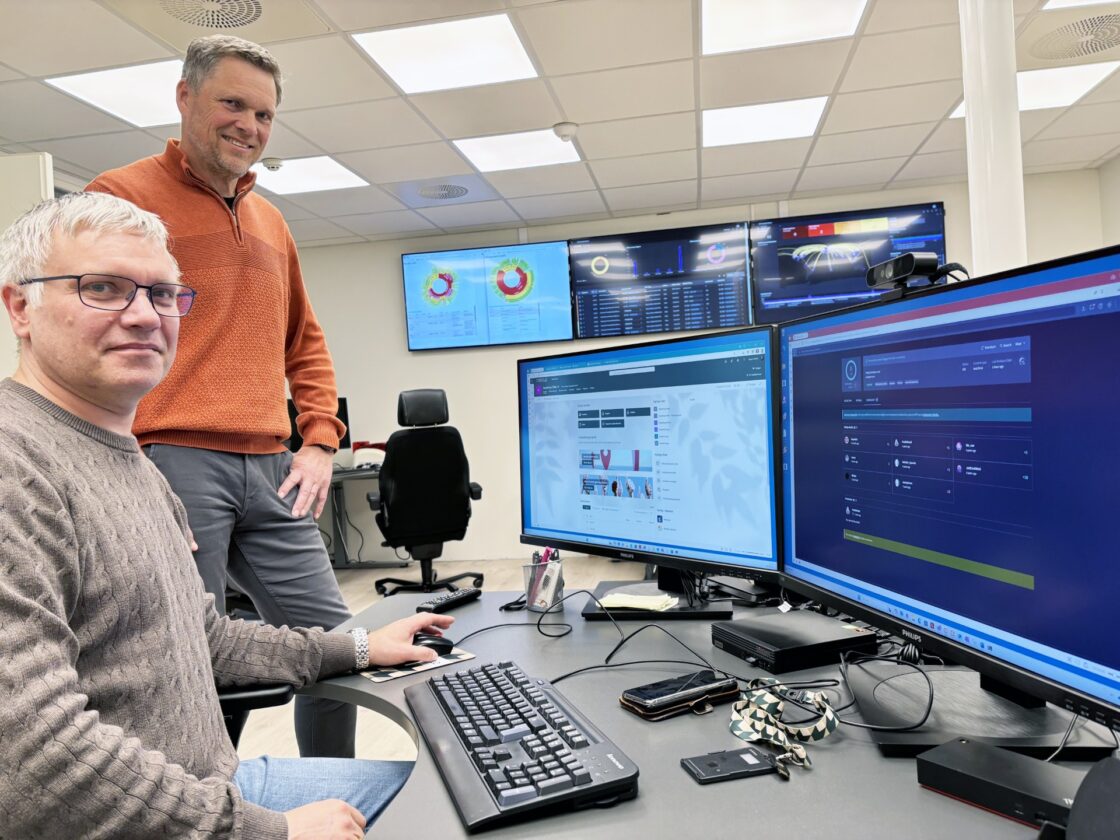 Espen Wallin og Thomas Rossfjord.